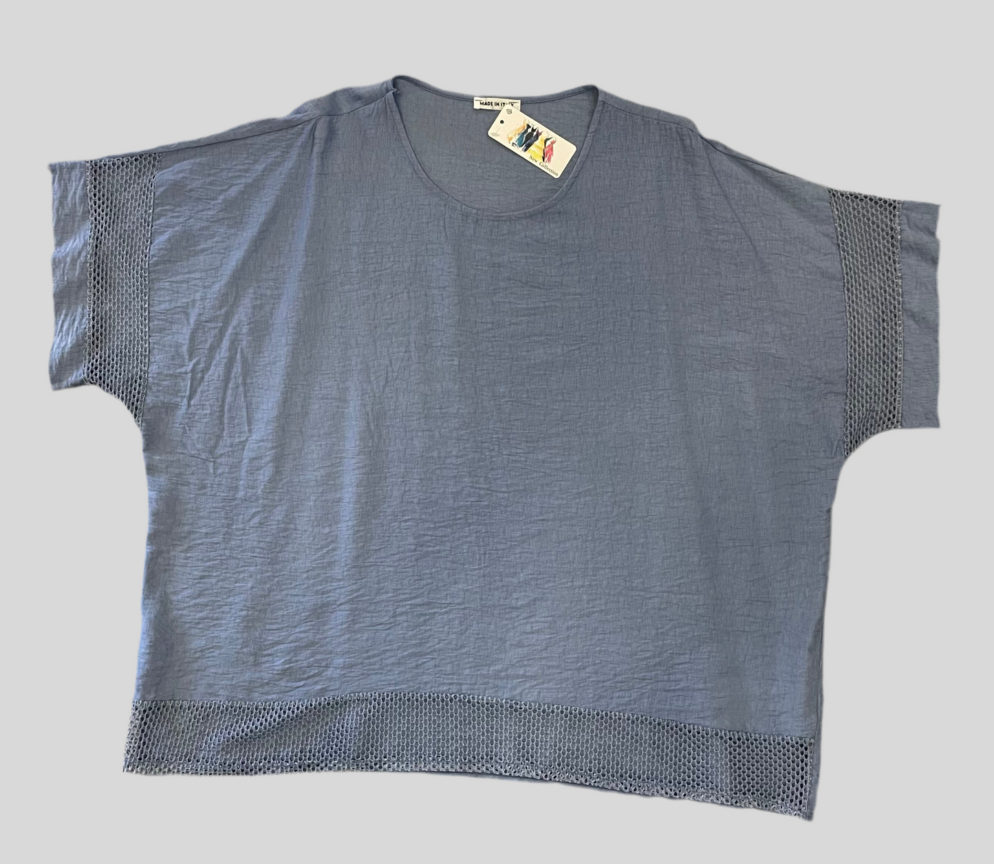 Shirt mit Netzeinsatz