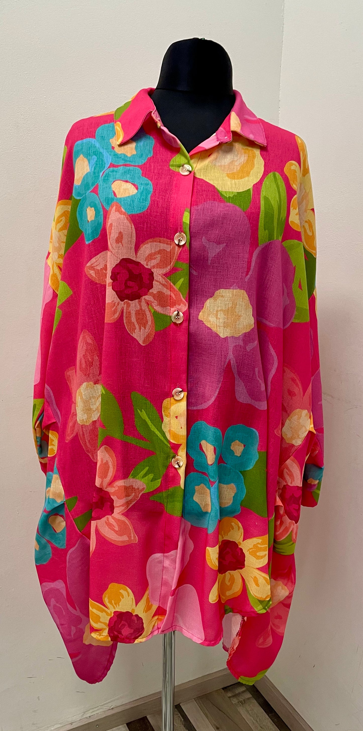 Longbluse oversized