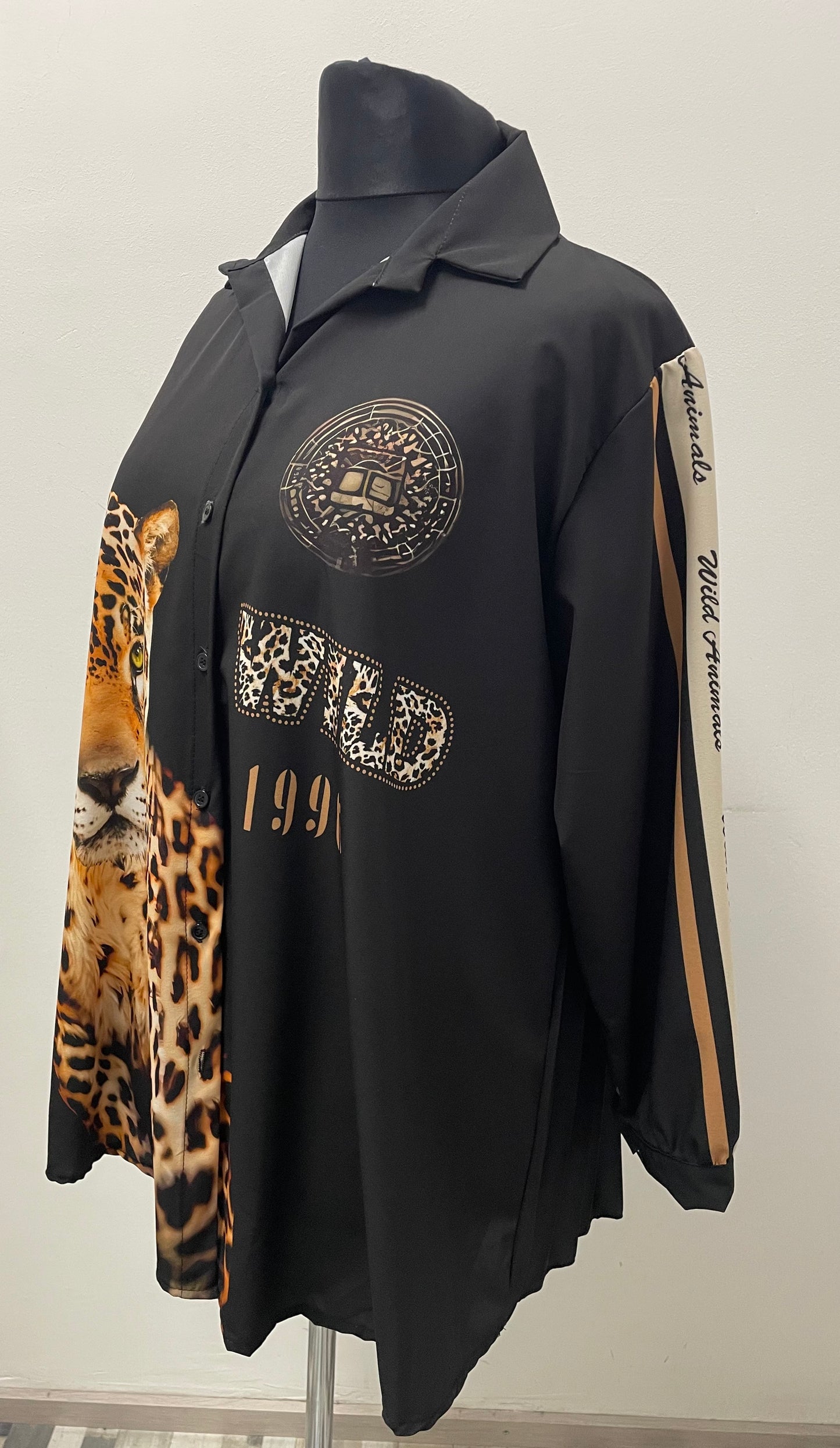 Bluse Animalprint Tiger