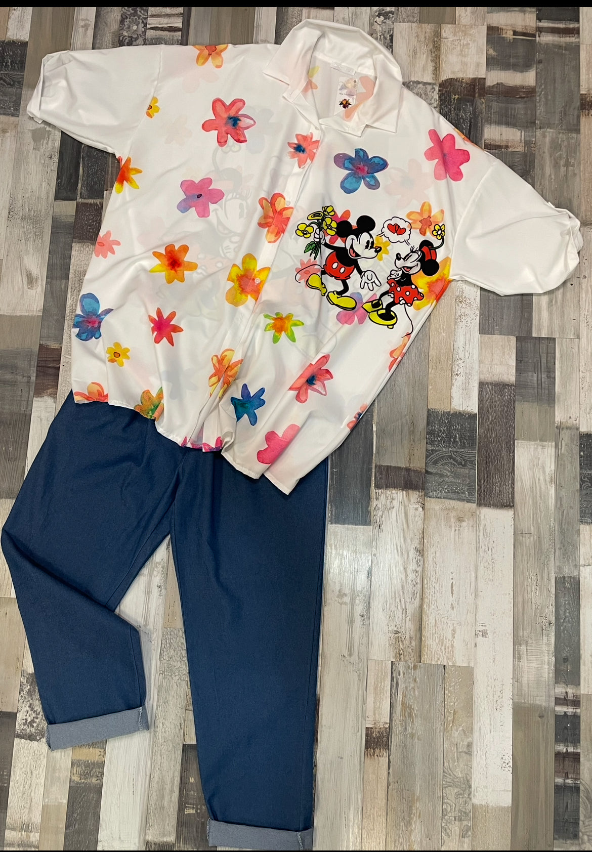 Longbluse Mickey & Minnie