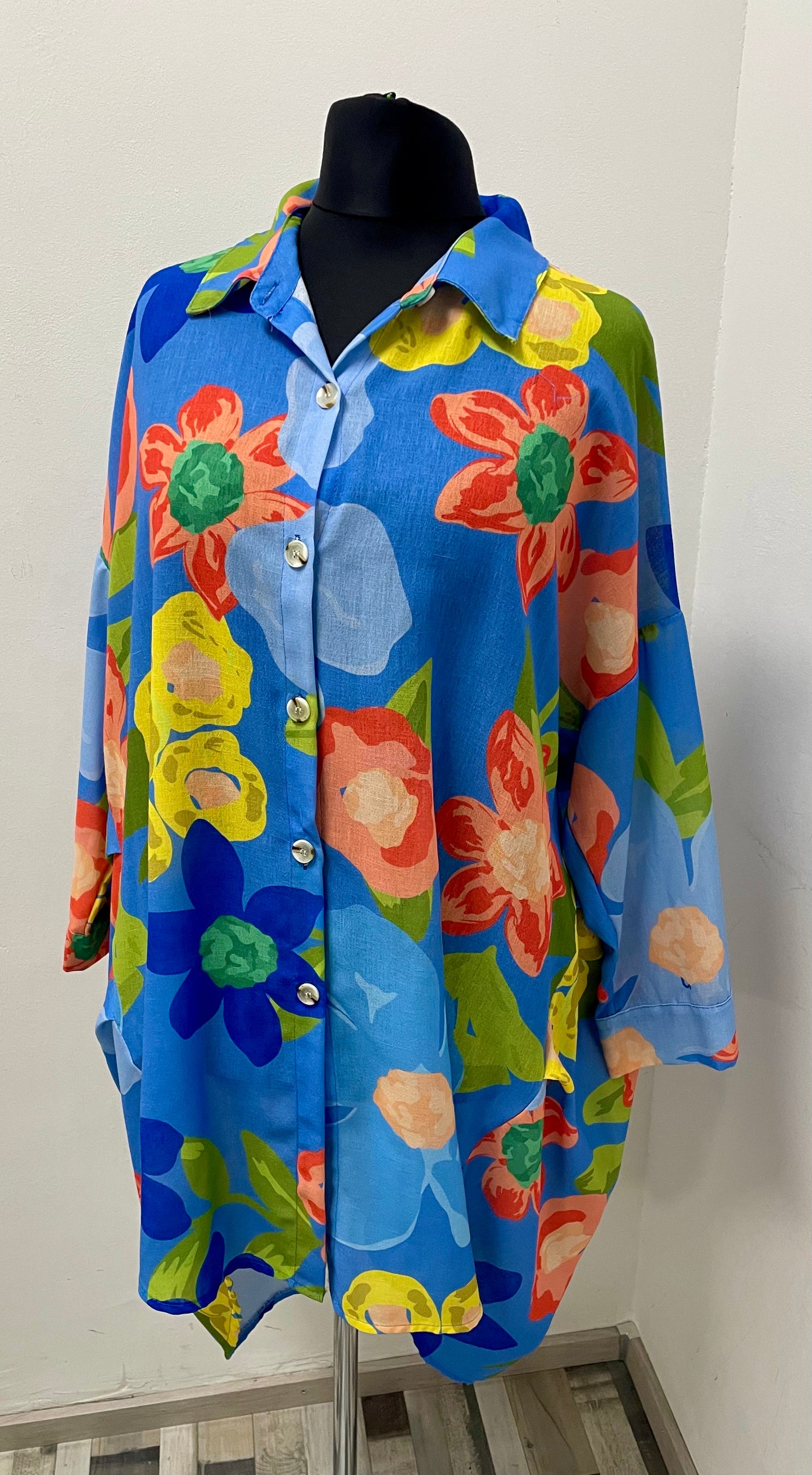 Longbluse oversized