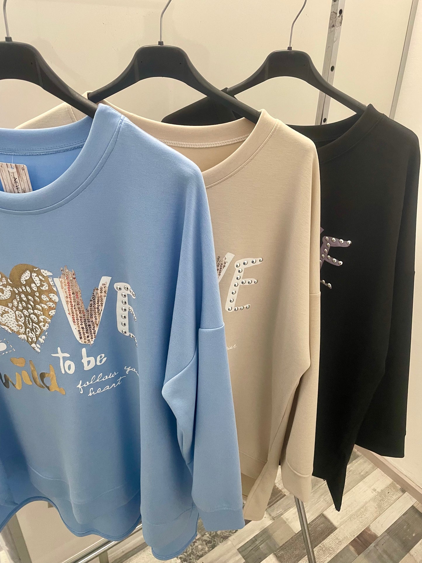 Sweatshirt „Love to be Wild“