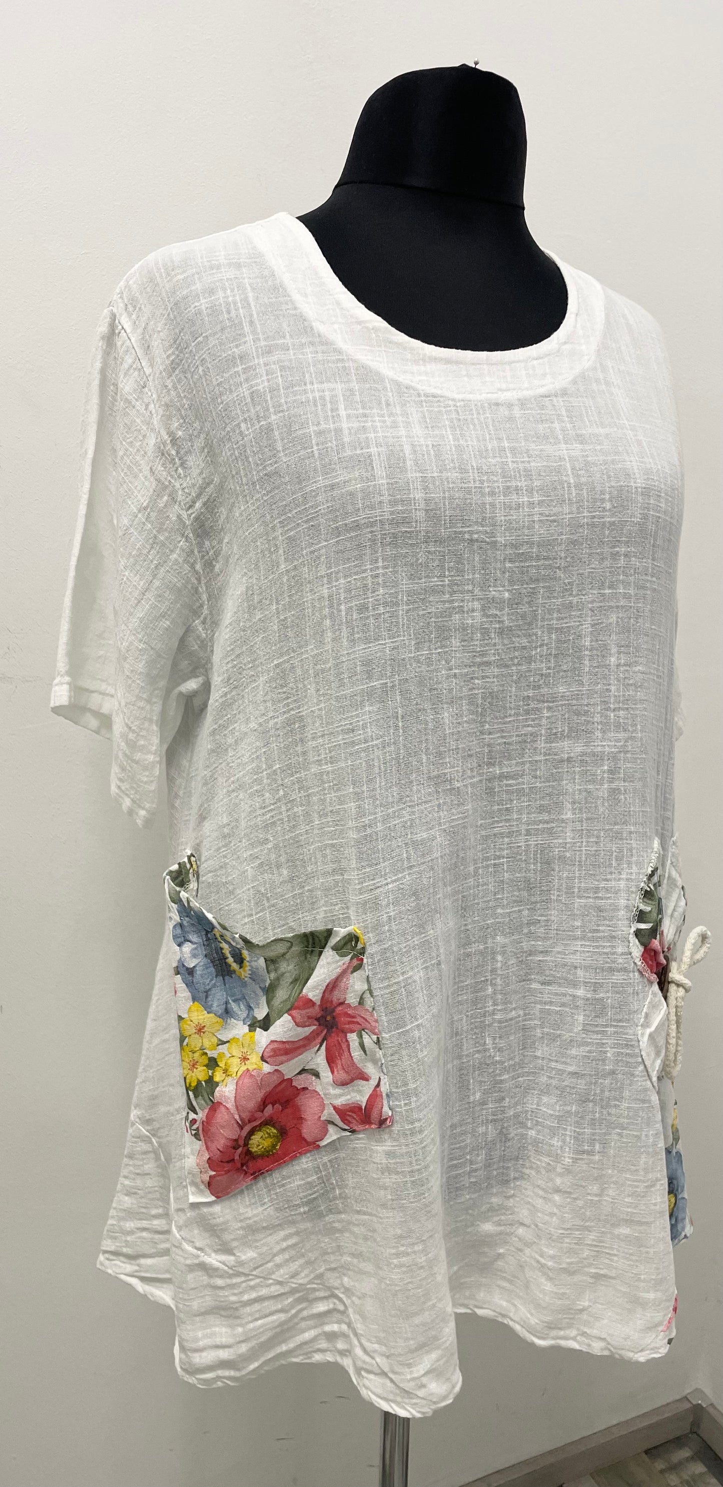 Shirt mit Blumenmotiv
