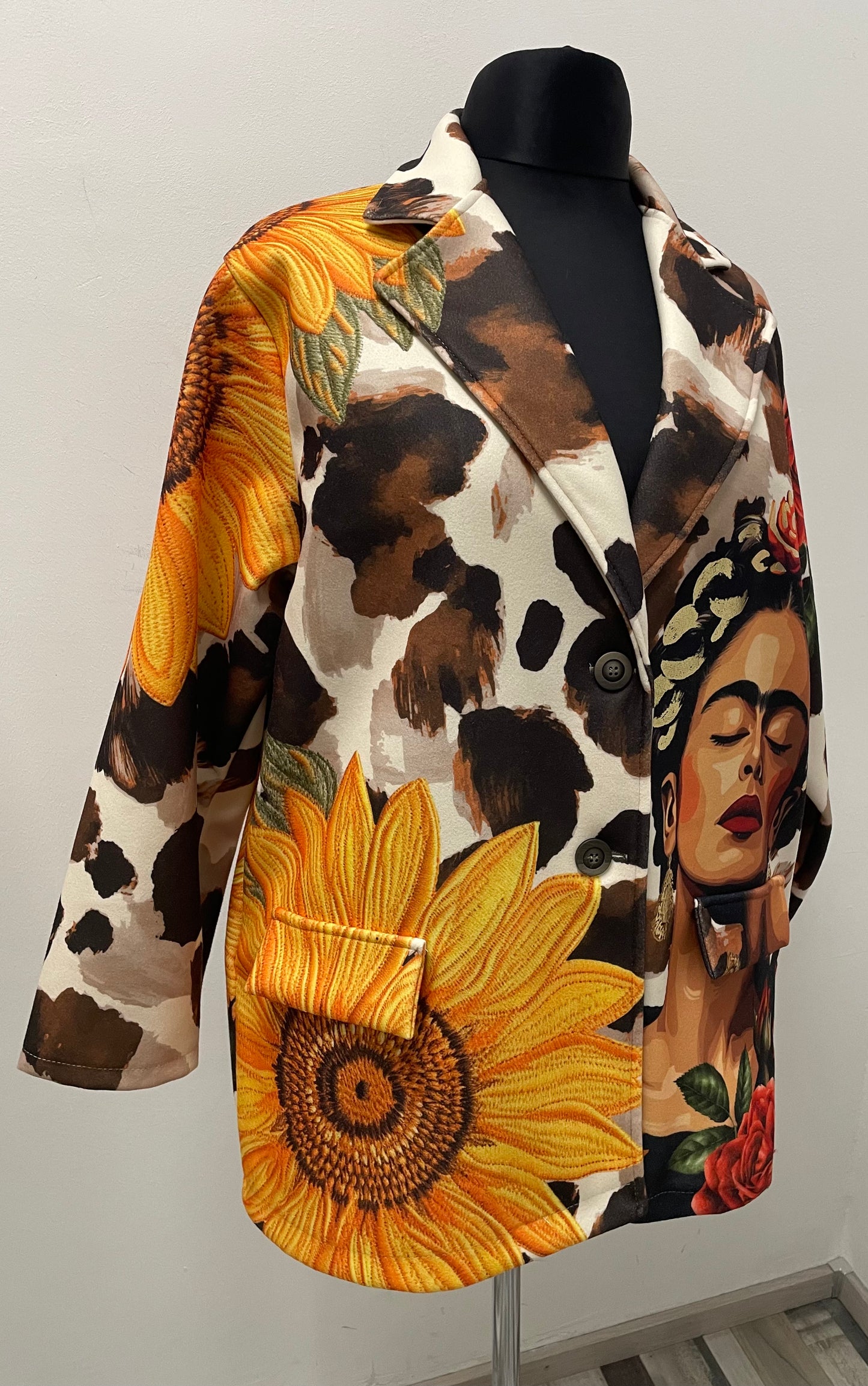 Extravaganter Blazer „FRIDA KAHLO“