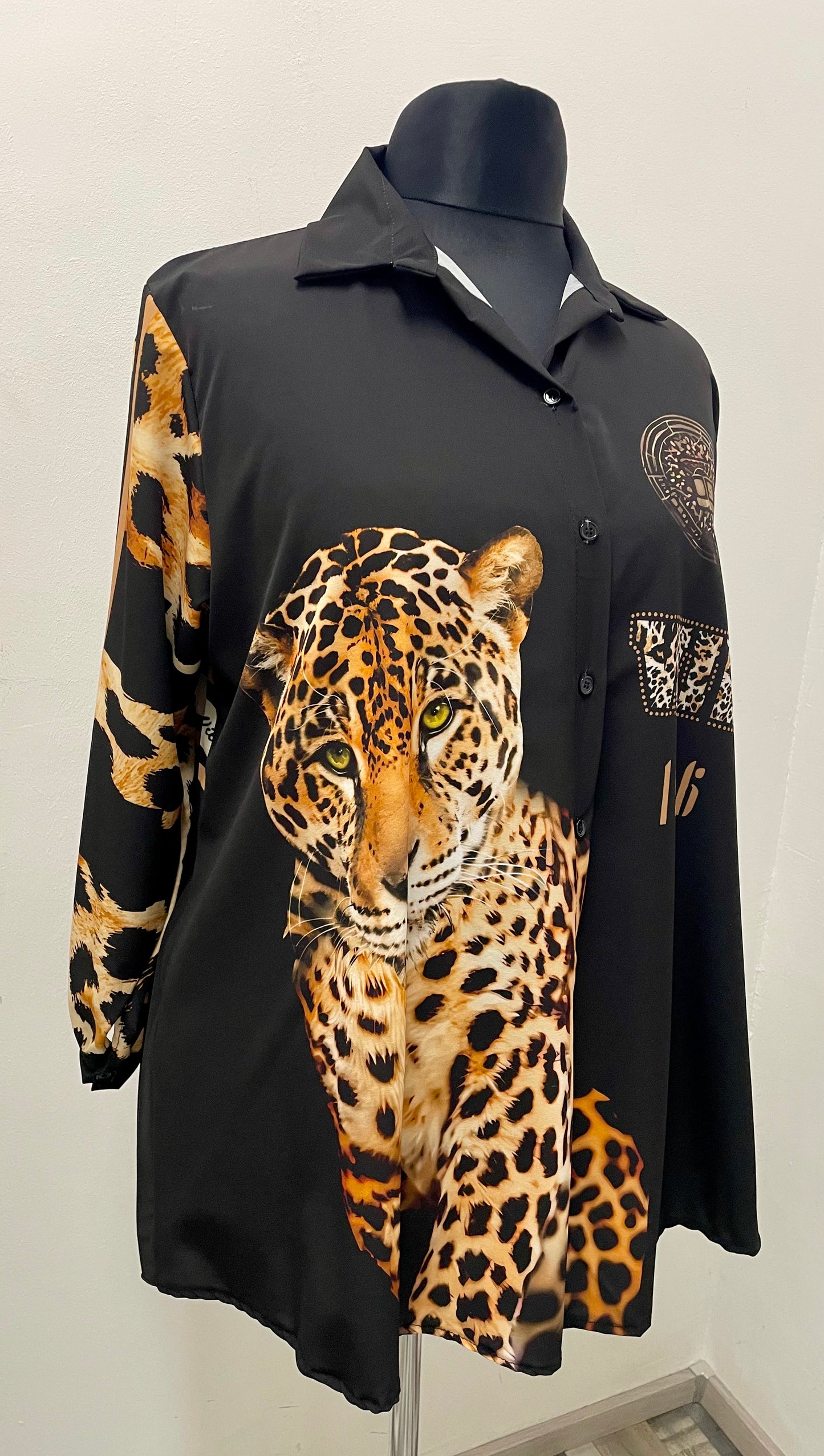 Bluse Animalprint Tiger