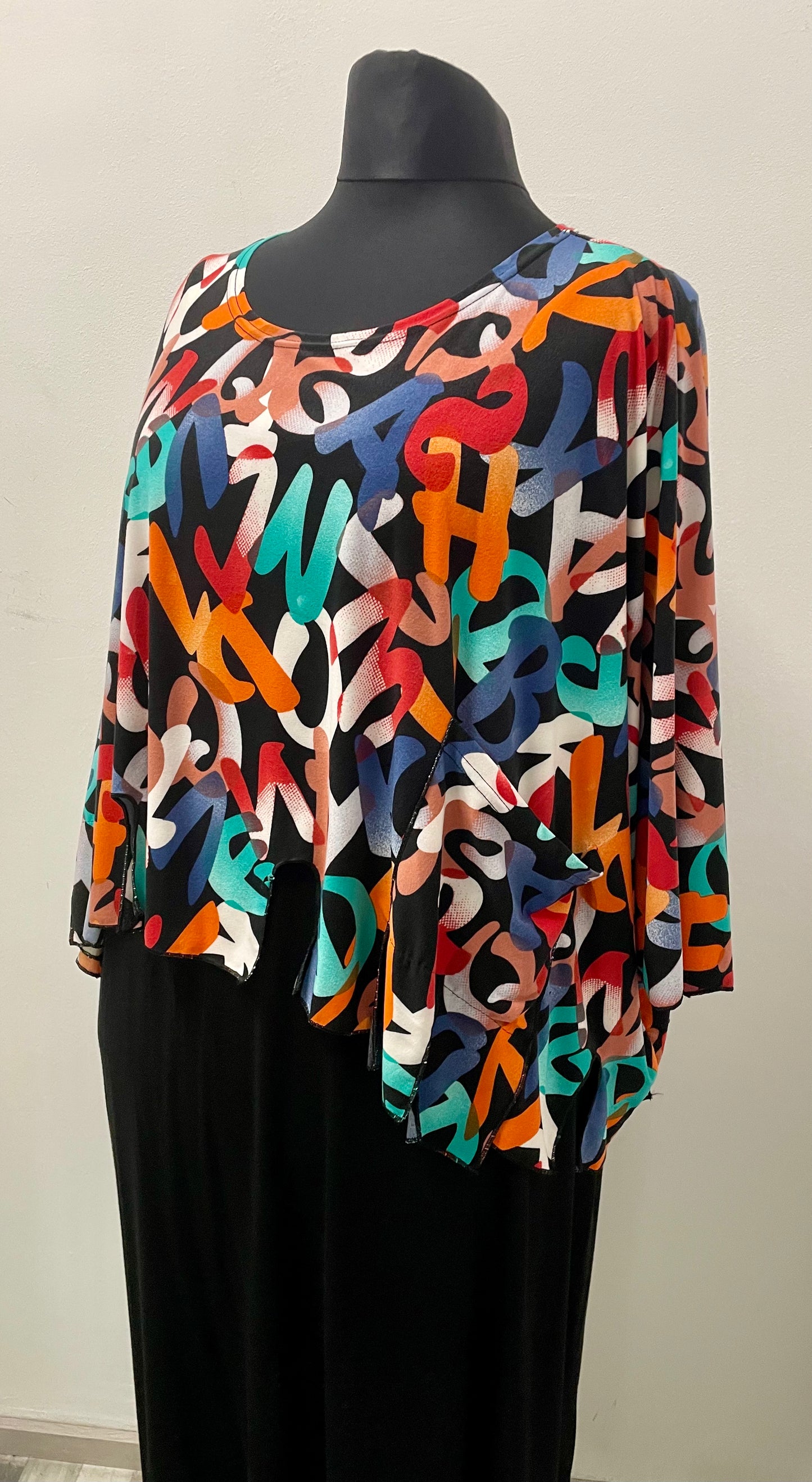 Überwurf Kurz-Shirt