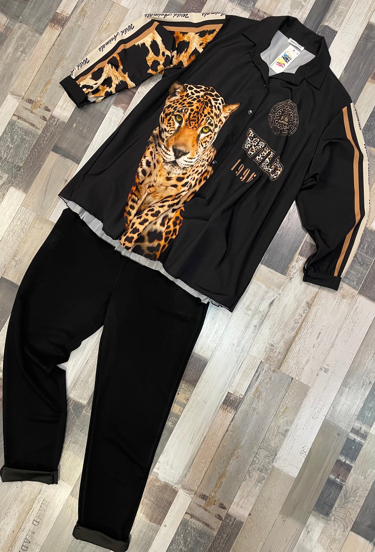 Bluse Animalprint Tiger
