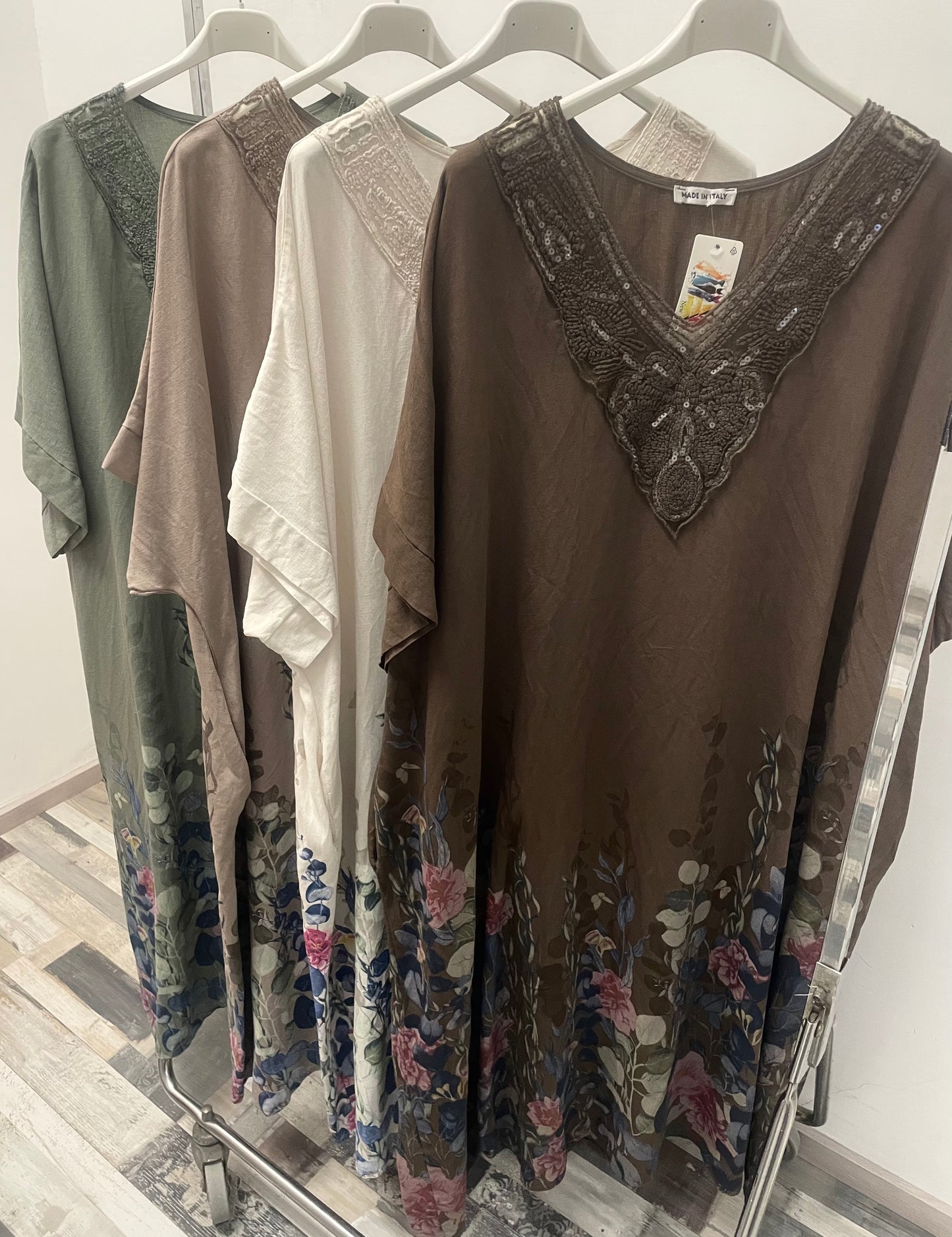 Kleid mit floralen Print