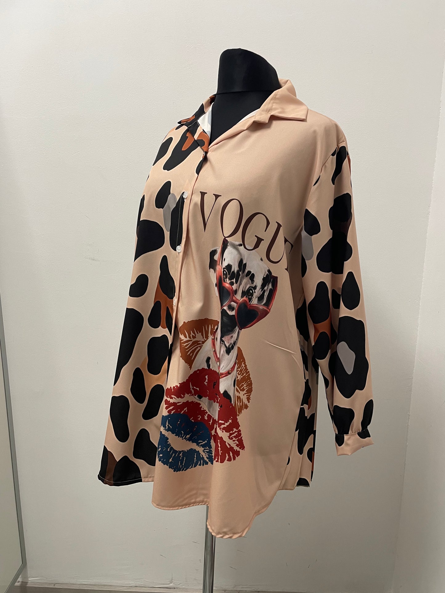Bluse Animalprint