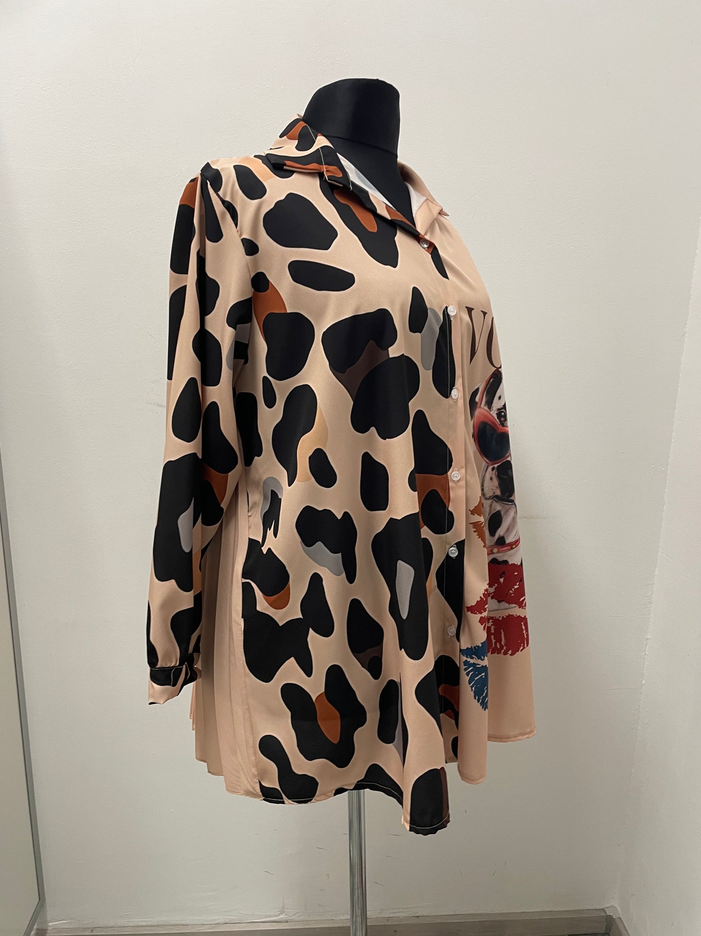 Bluse Animalprint