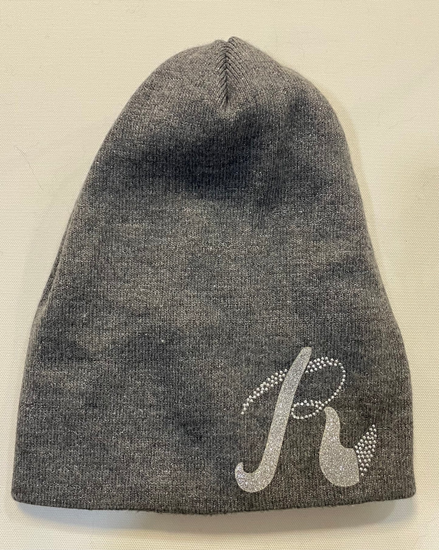 Mütze mit Lurexfäden