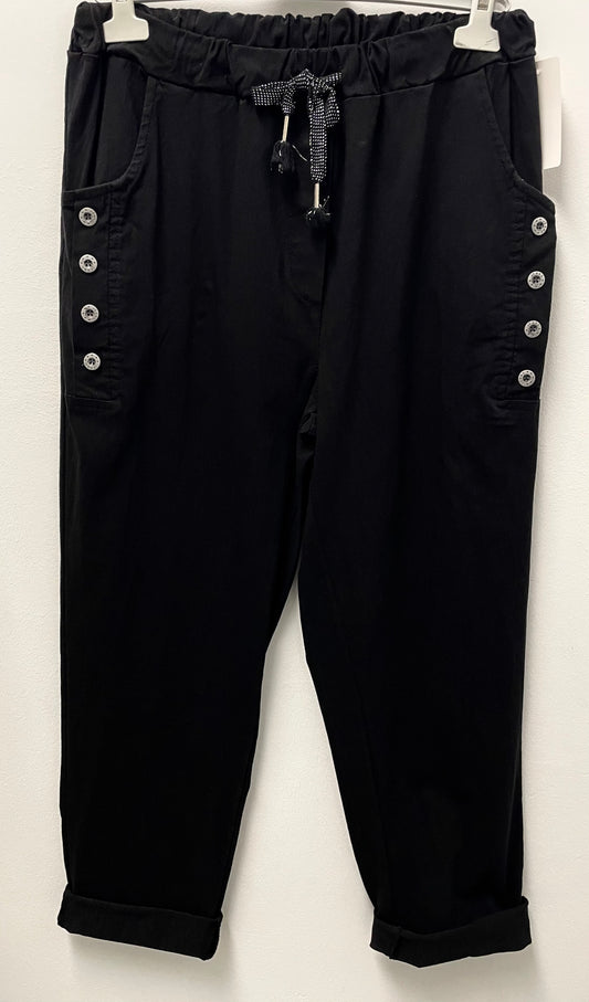 Schlupfhose mit Nieten