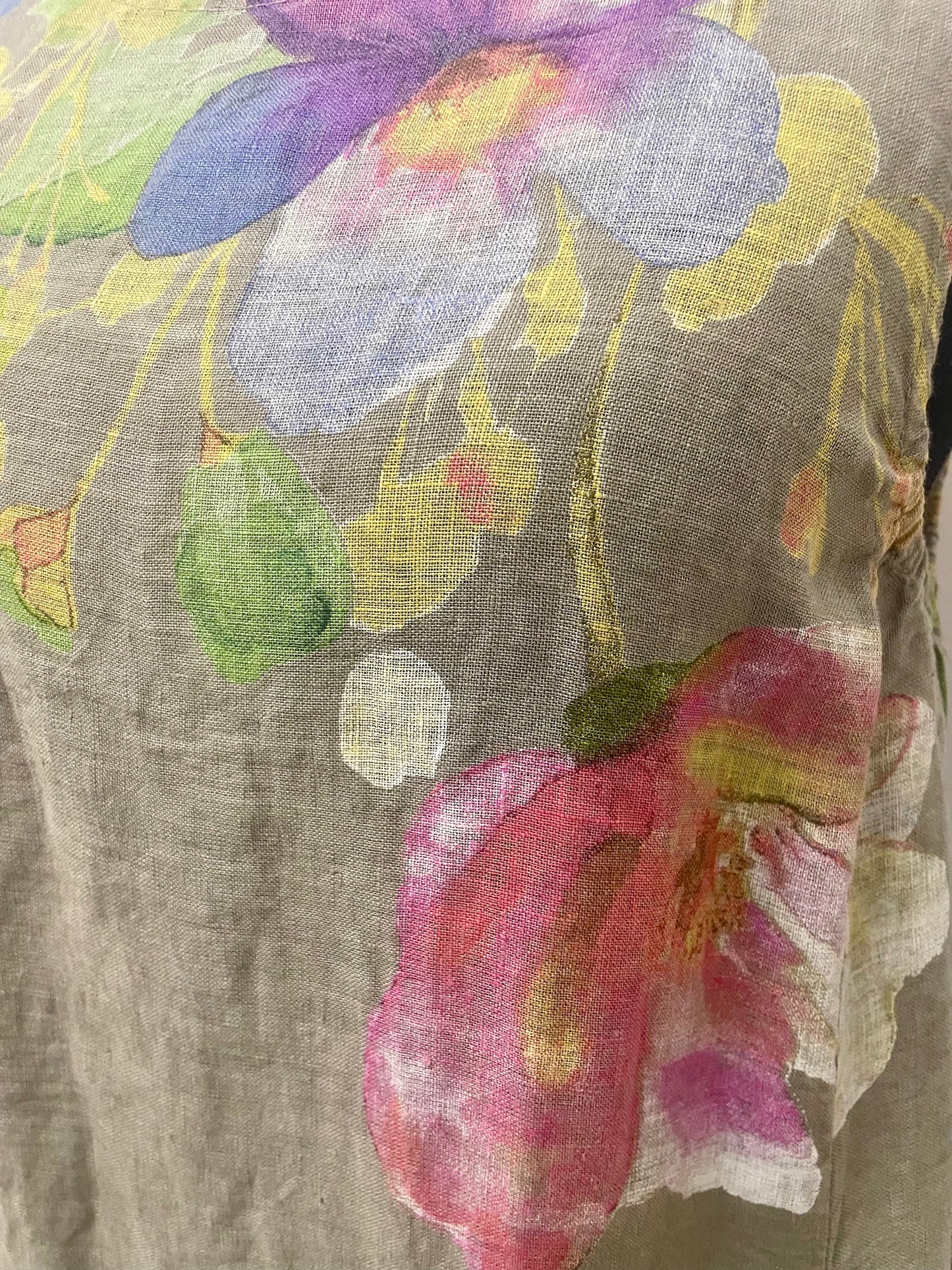 Leinenkleid ärmellos
