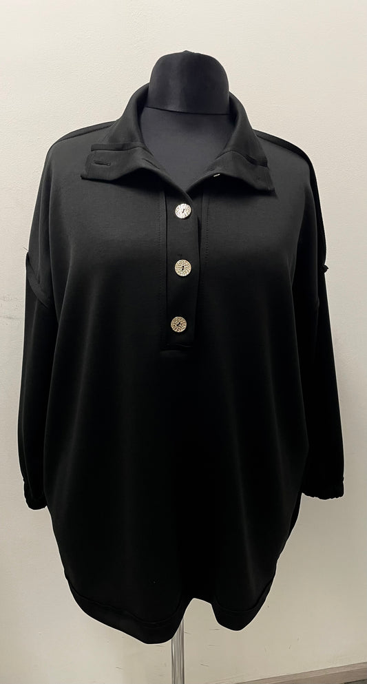 Shirt „Blusenoptik“ Soft Touch