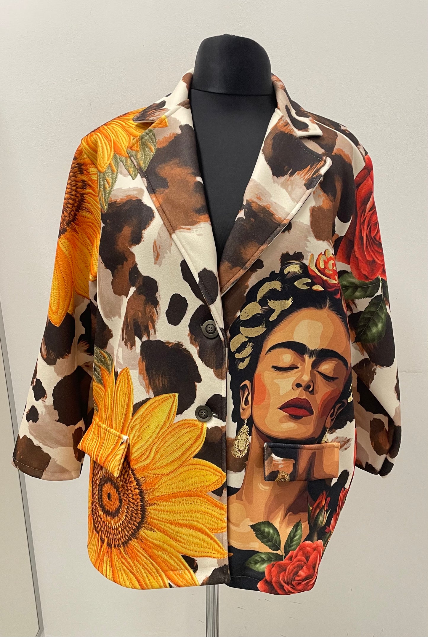 Extravaganter Blazer „FRIDA KAHLO“