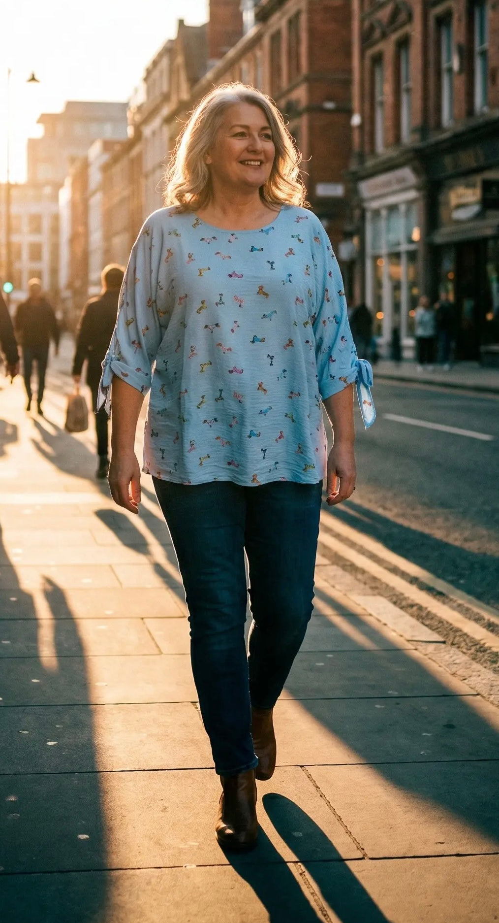 Shirt mit Dackel-Motiven