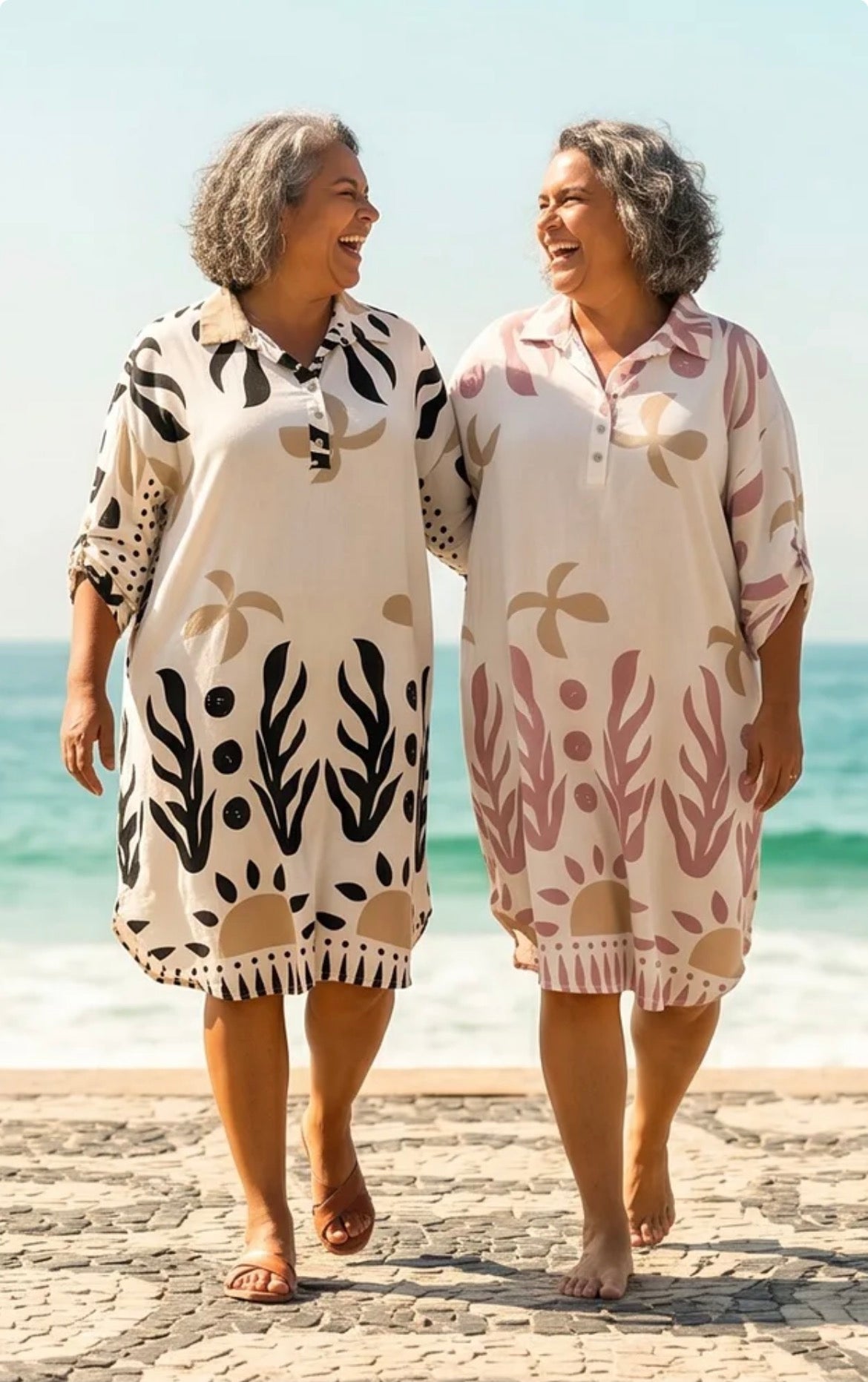 Kleid mit Knopfleiste