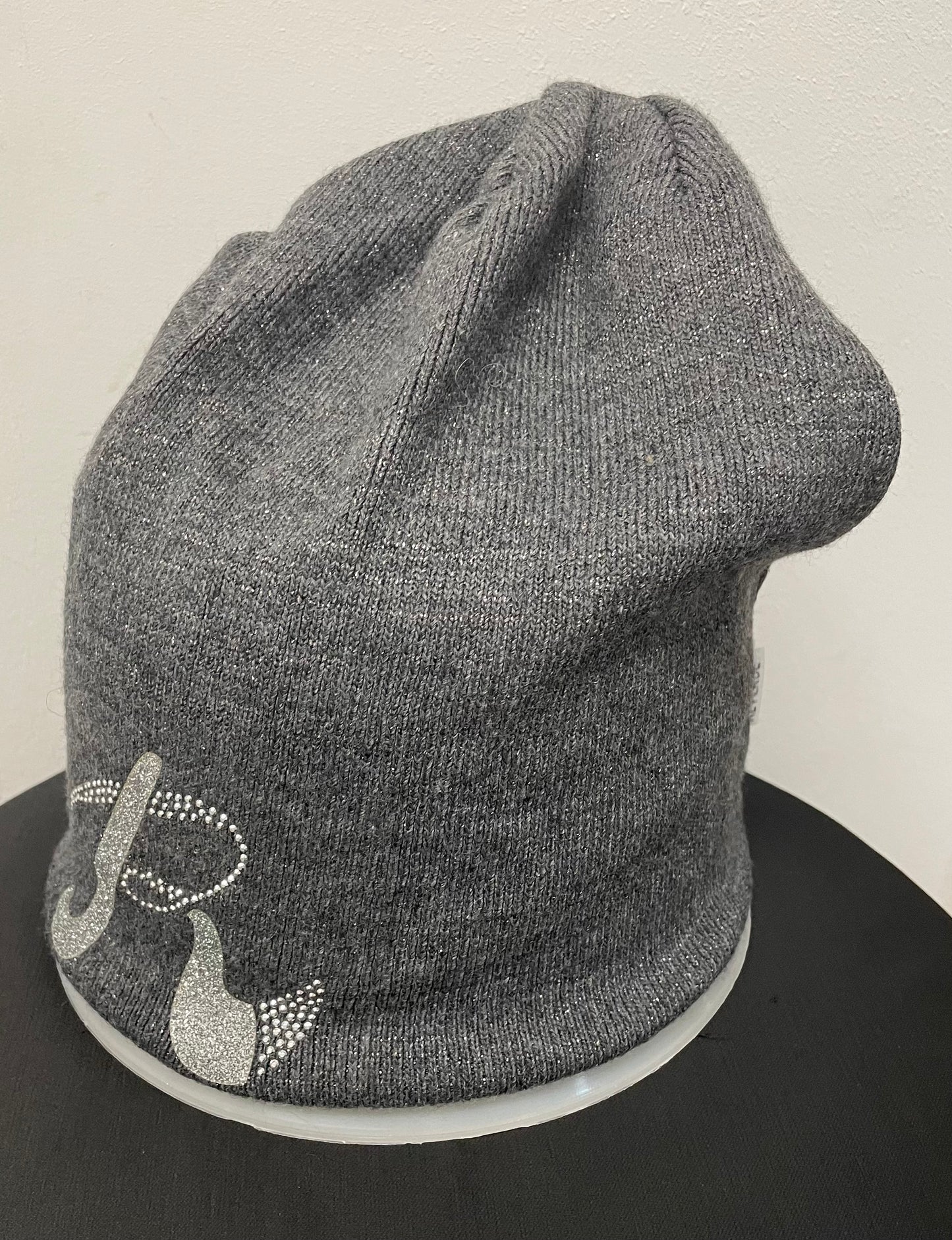 Mütze mit Lurexfäden