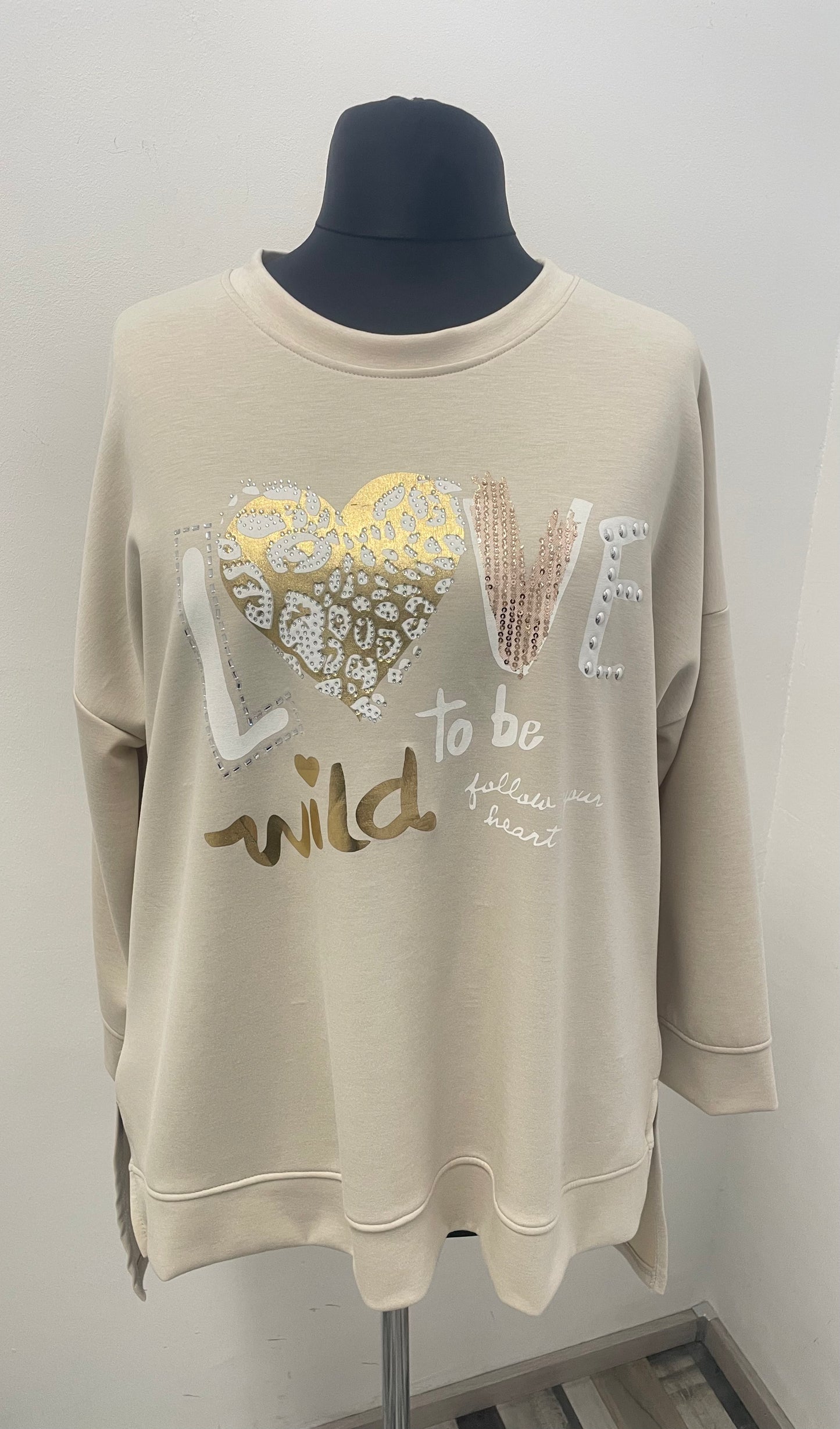 Sweatshirt „Love to be Wild“