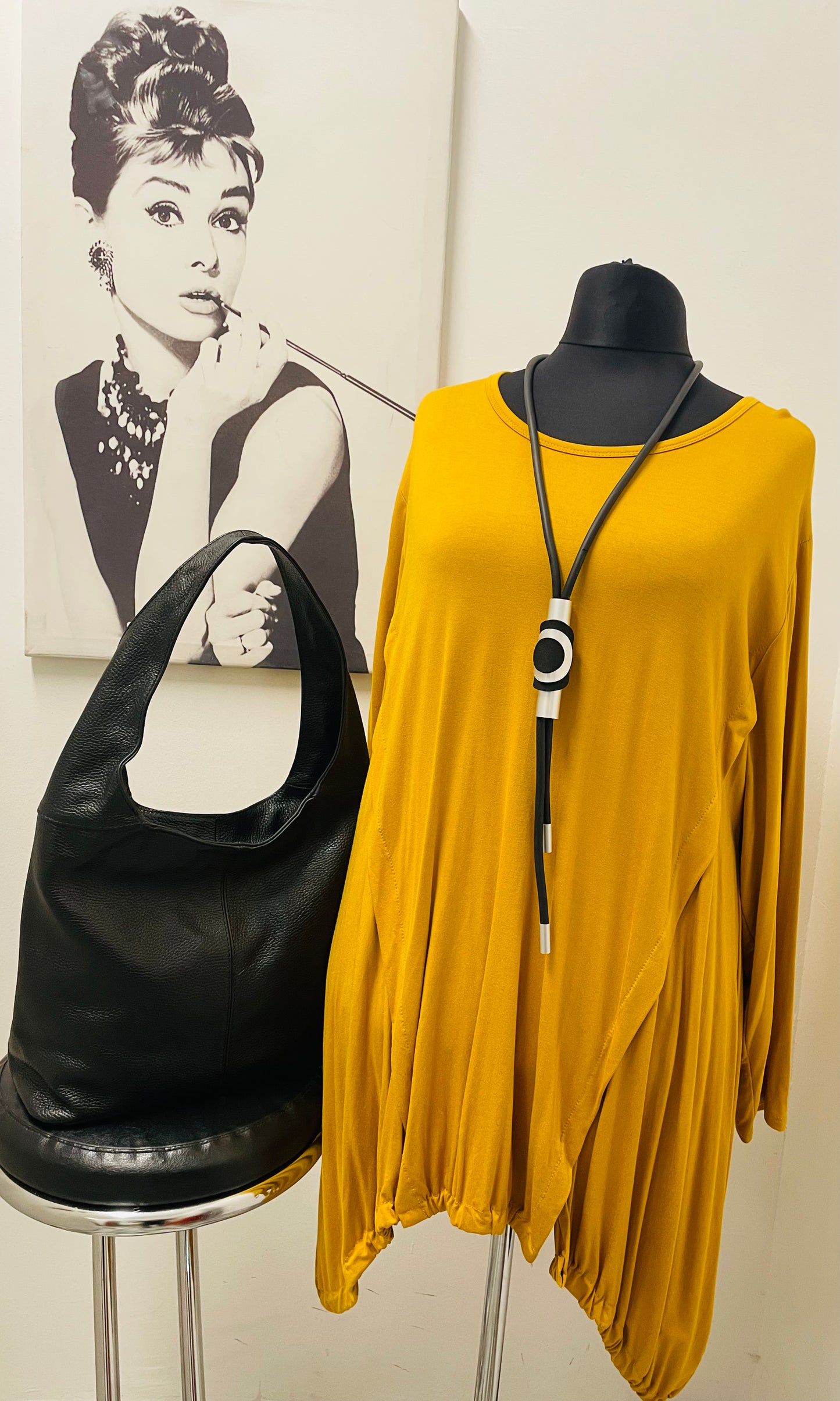 Oversize Longshirt, A-Form