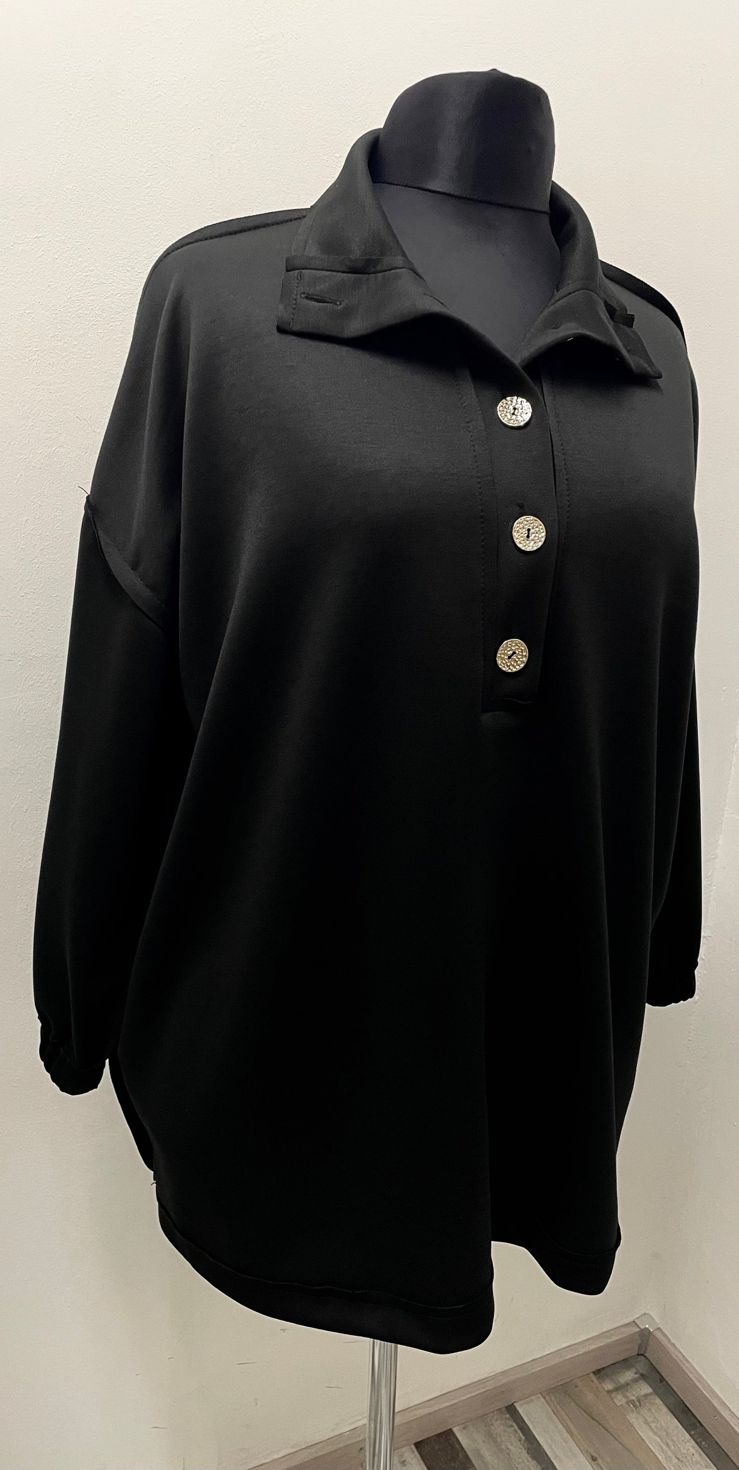 Shirt „Blusenoptik“ Soft Touch