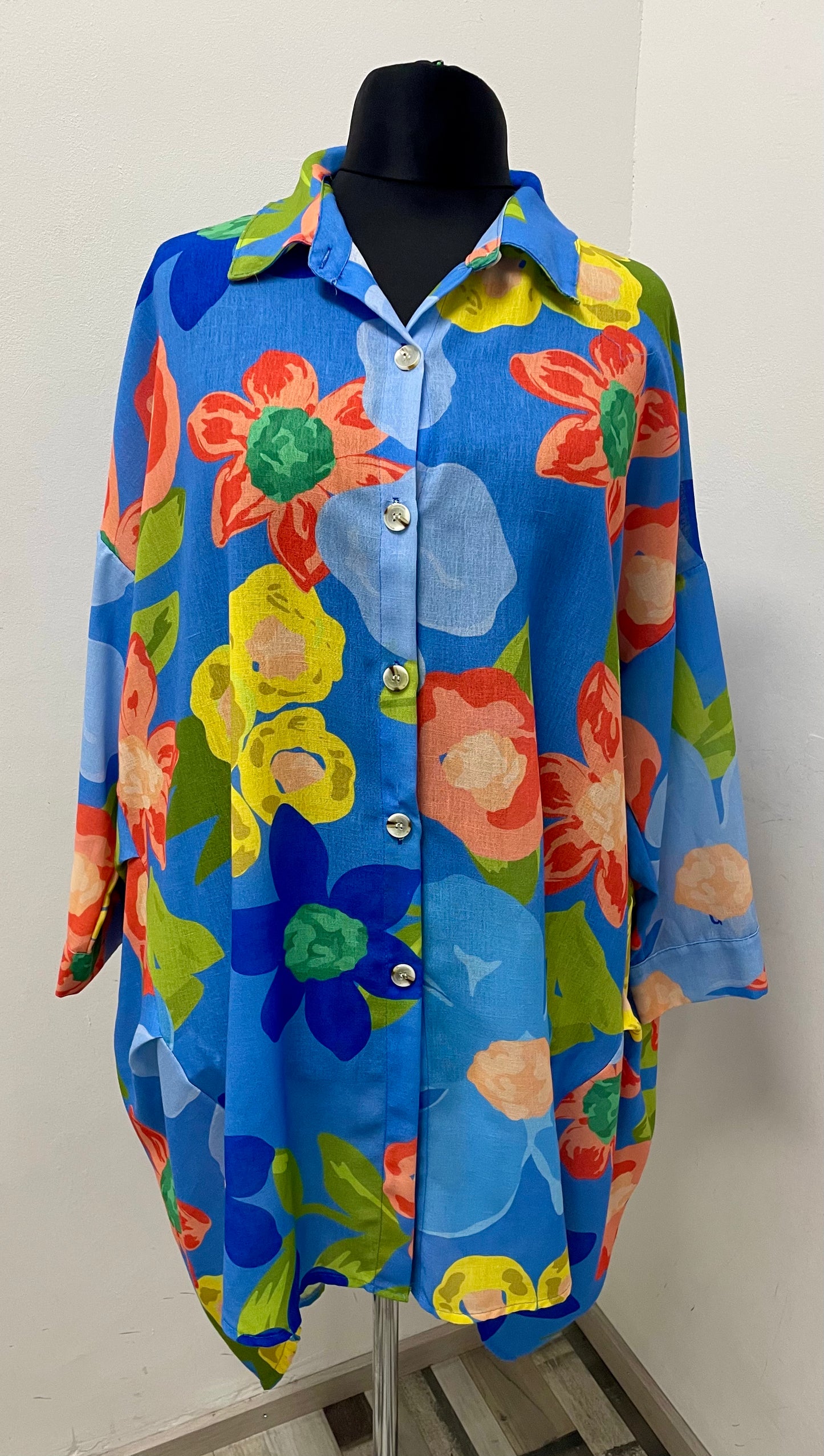 Longbluse oversized