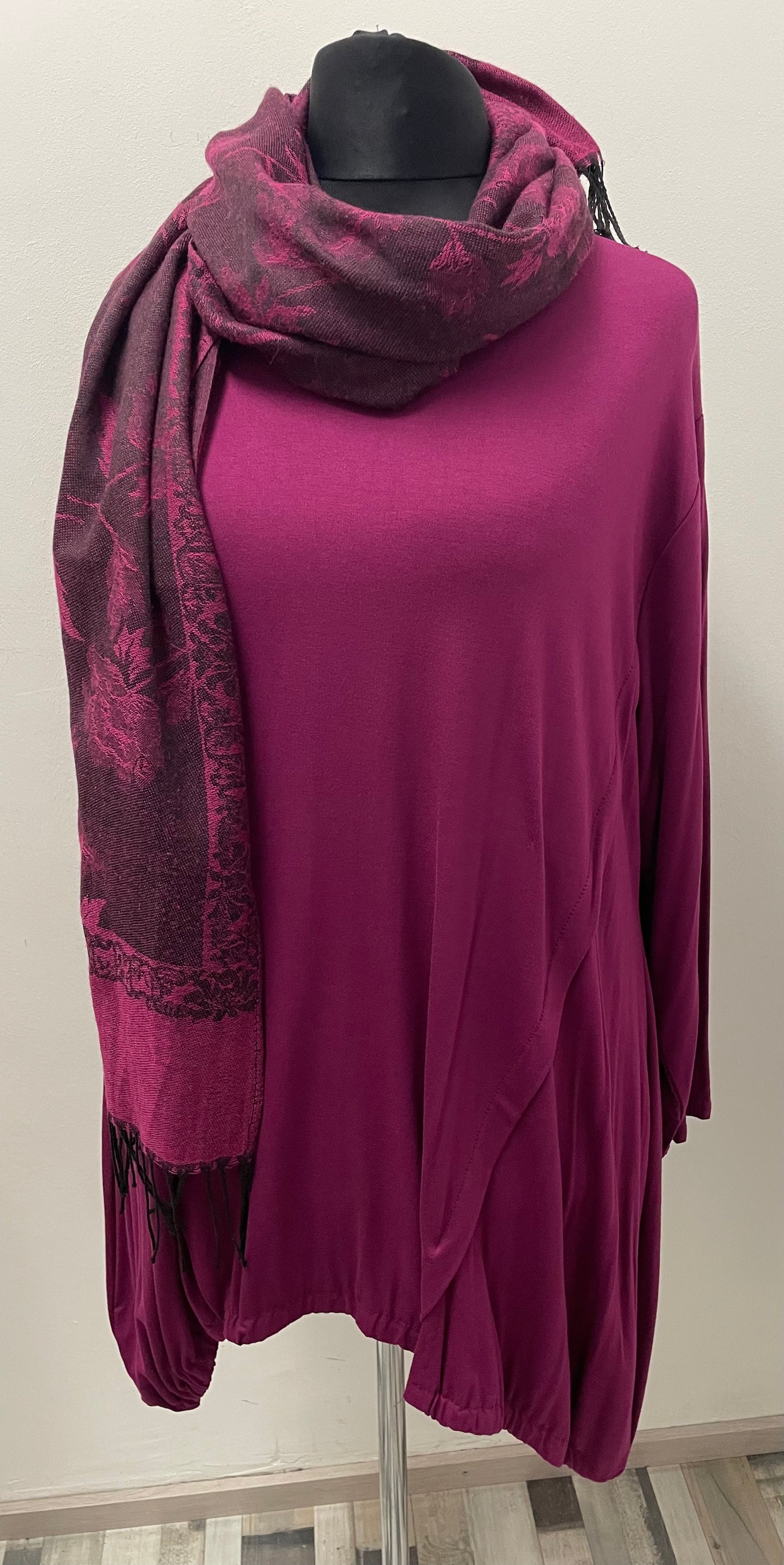 Oversize Longshirt, A-Form