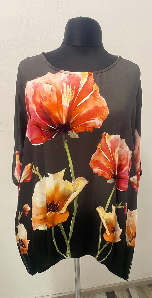 Shirt „Mohnblume“
