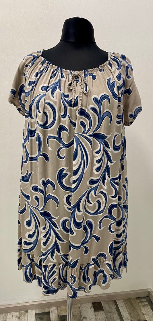 Sommerkleid mit Carmen Ausschnitt