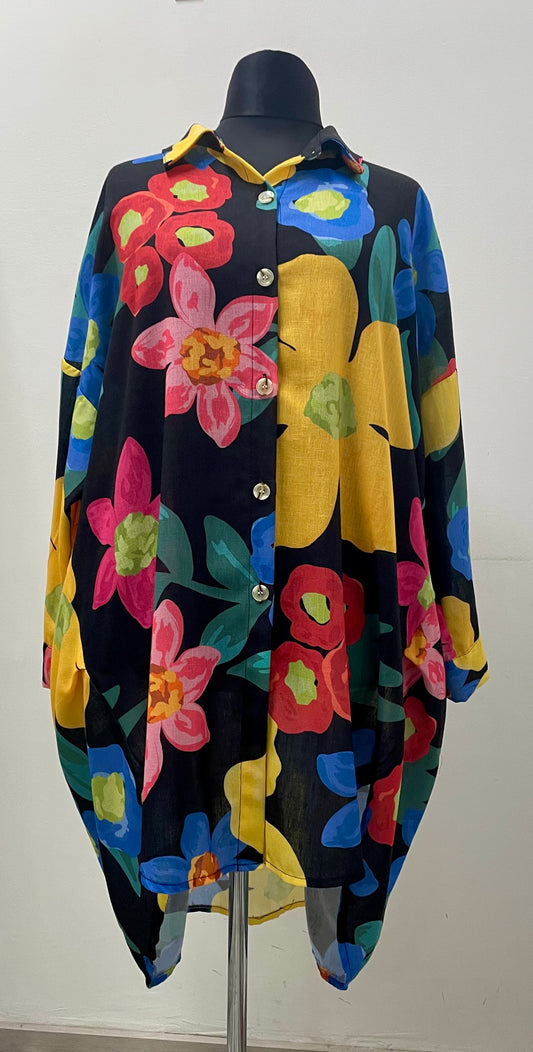 Longbluse oversized