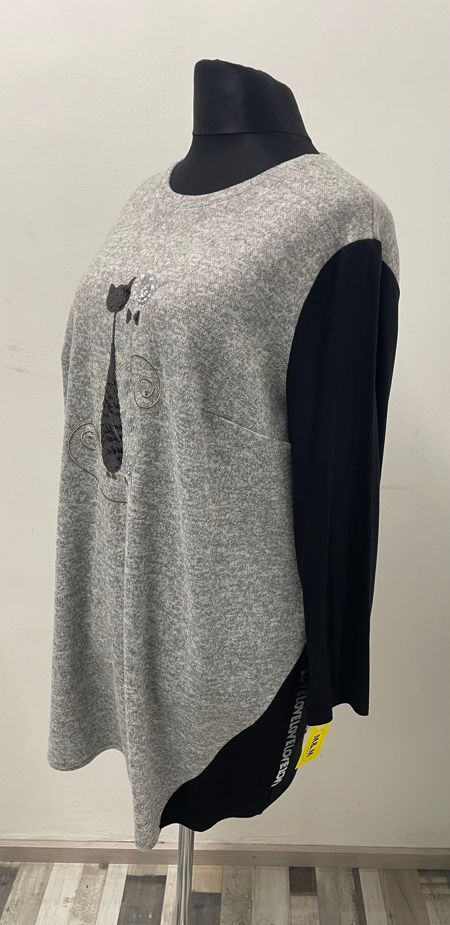 Tunika „Katzenmotiv“