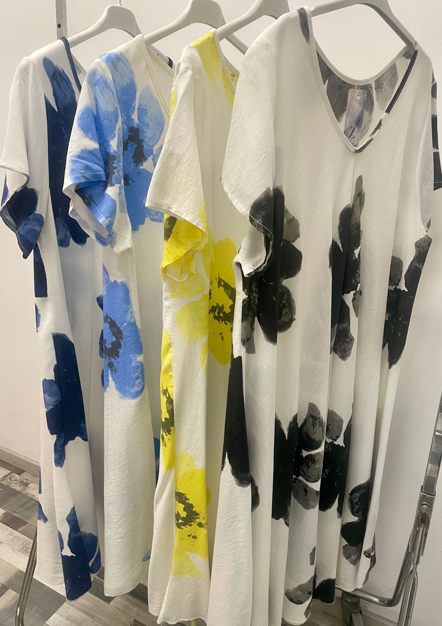 Kleid mit Blumen-Print