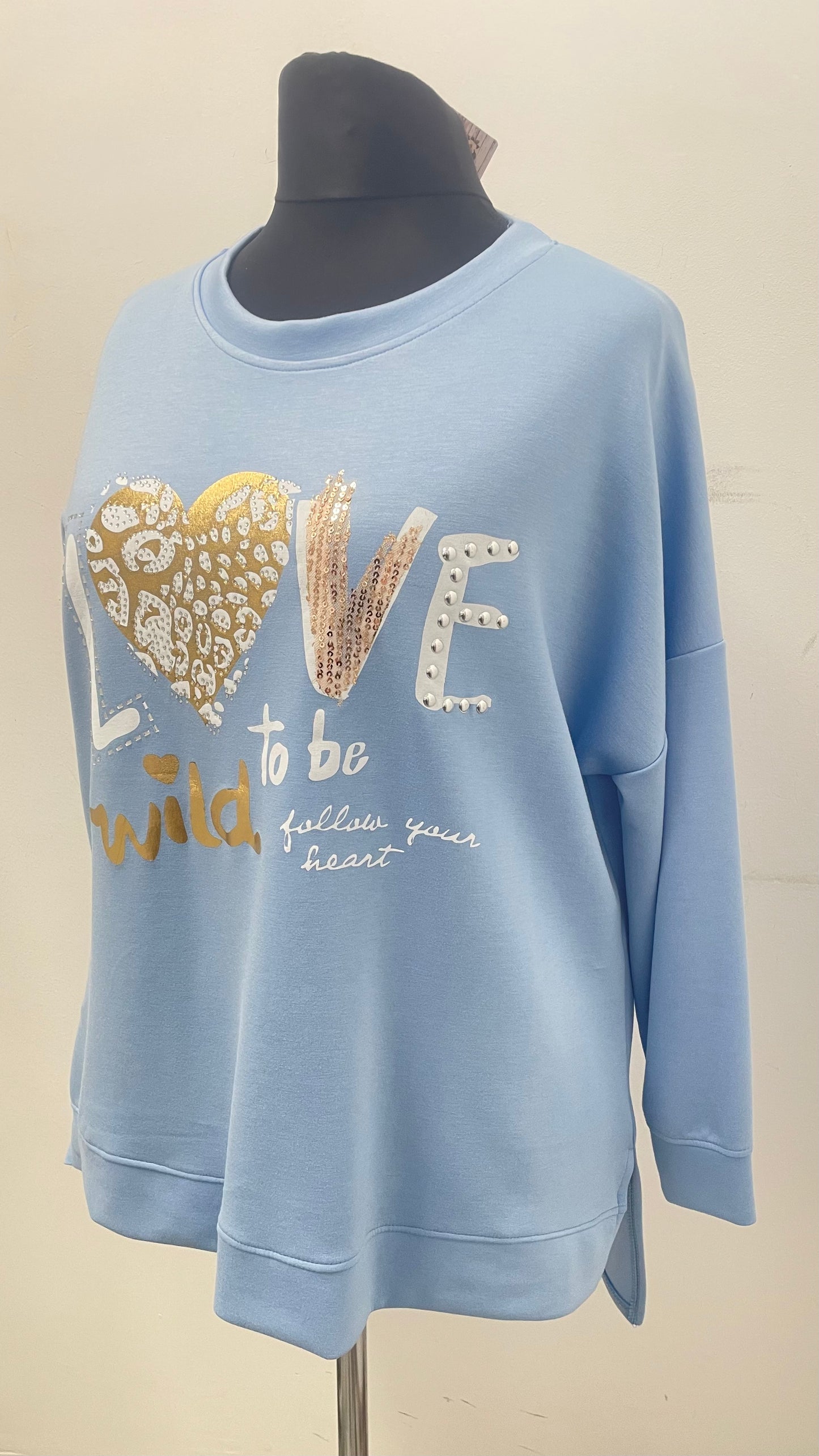 Sweatshirt „Love to be Wild“