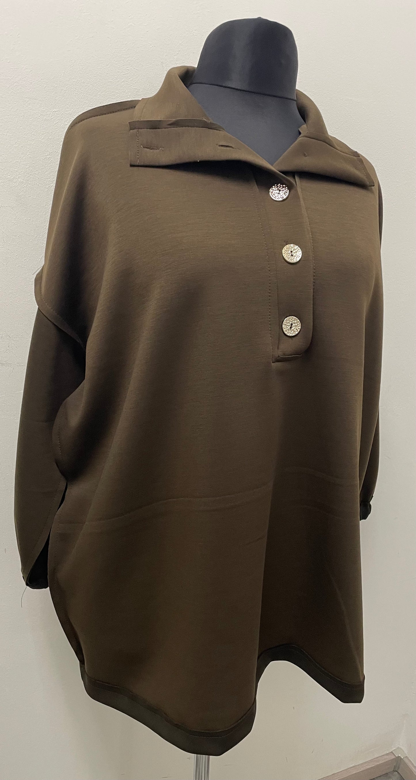 Shirt „Blusenoptik“ Soft Touch