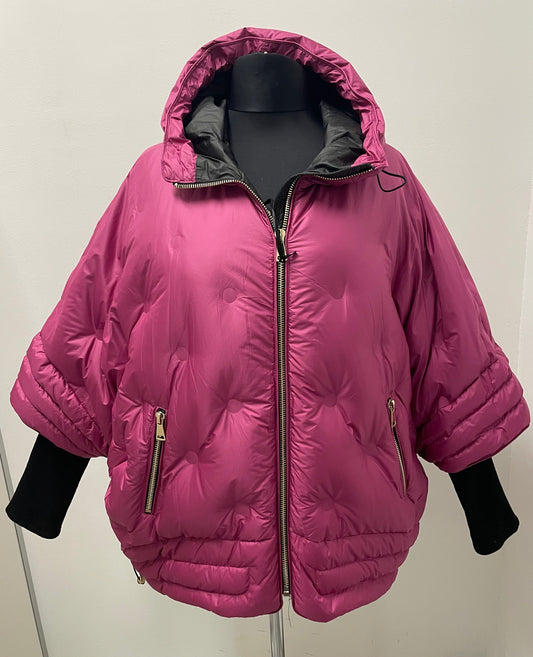 Steppjacke mit Kapuze