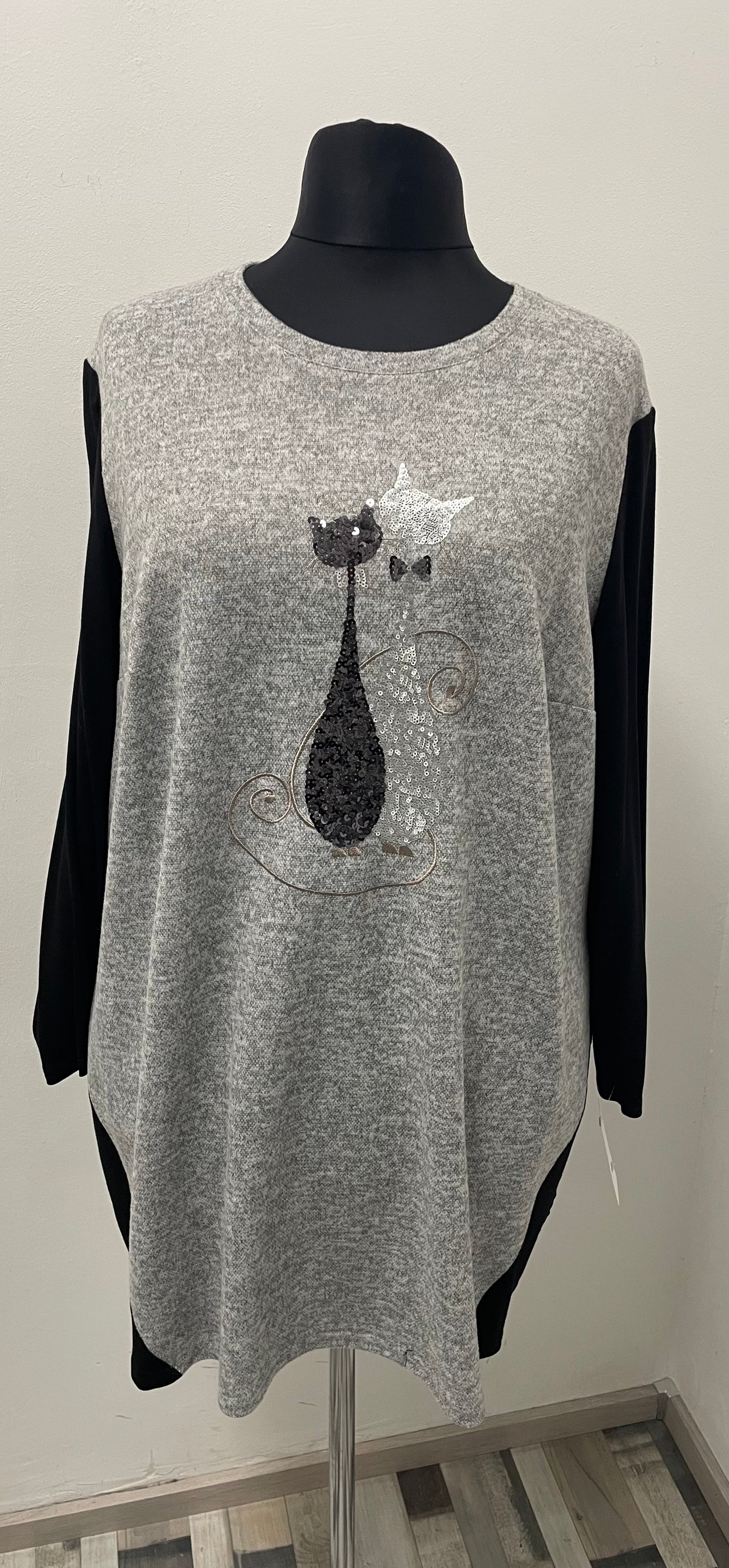 Tunika „Katzenmotiv“