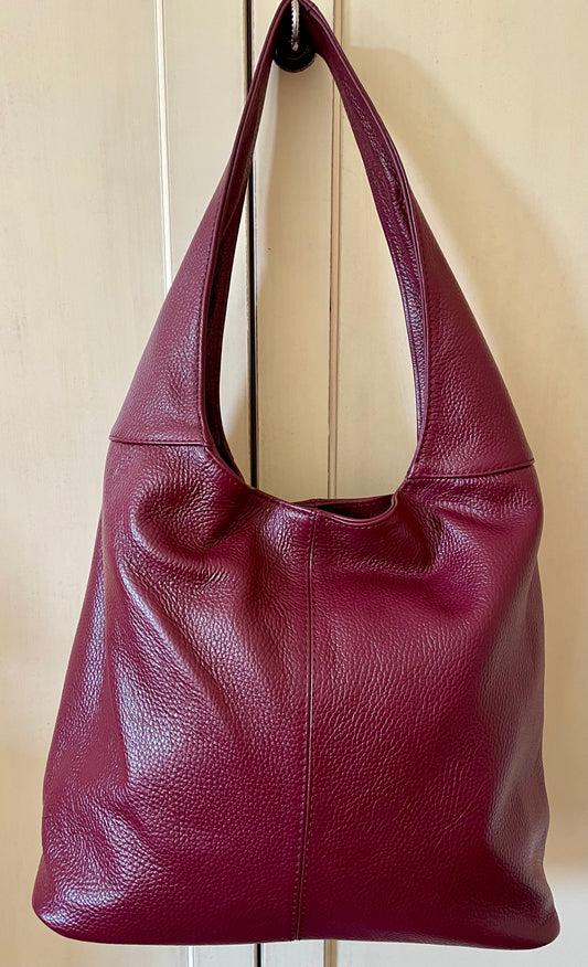 Leder Shopper