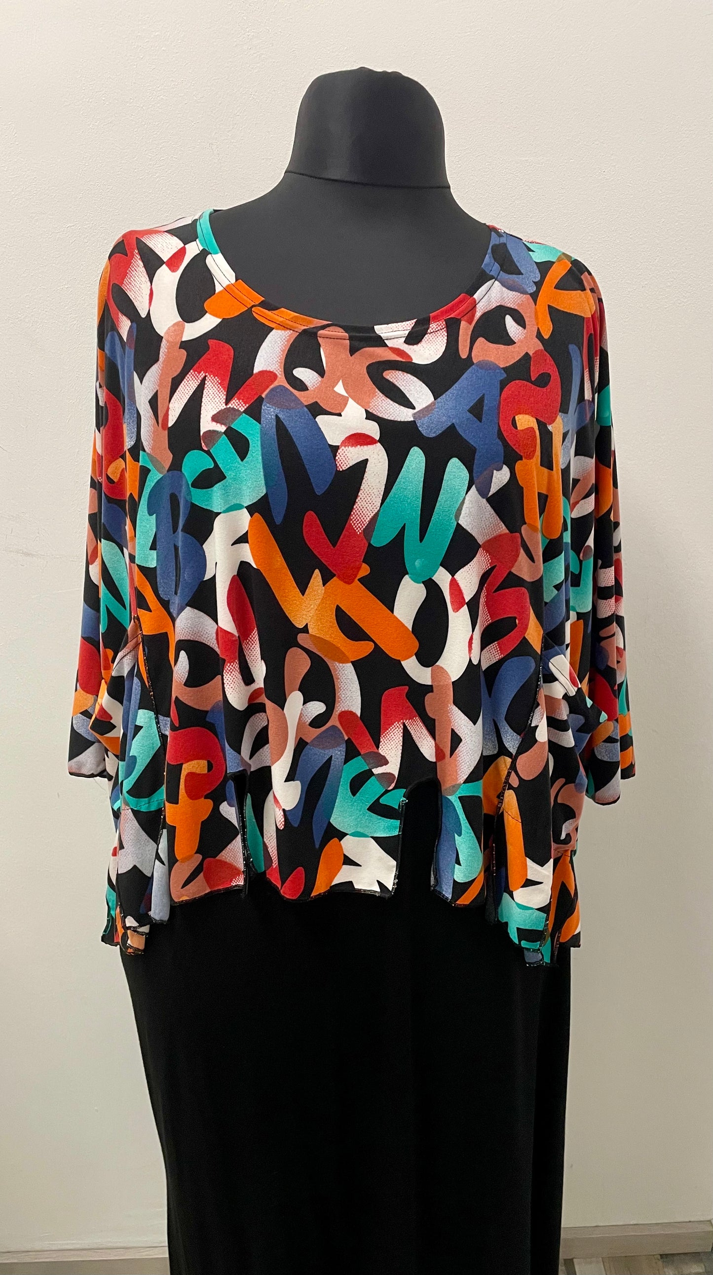 Überwurf Kurz-Shirt