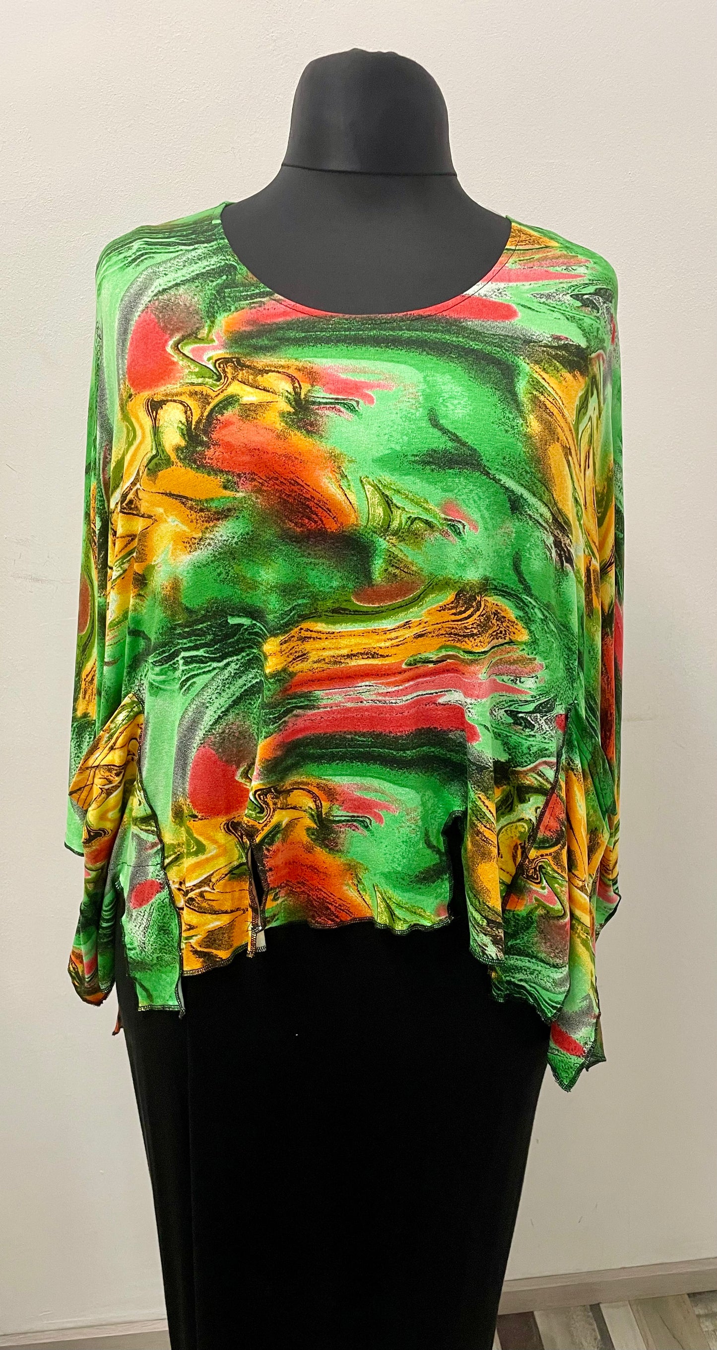 Überwurf Kurz-Shirt