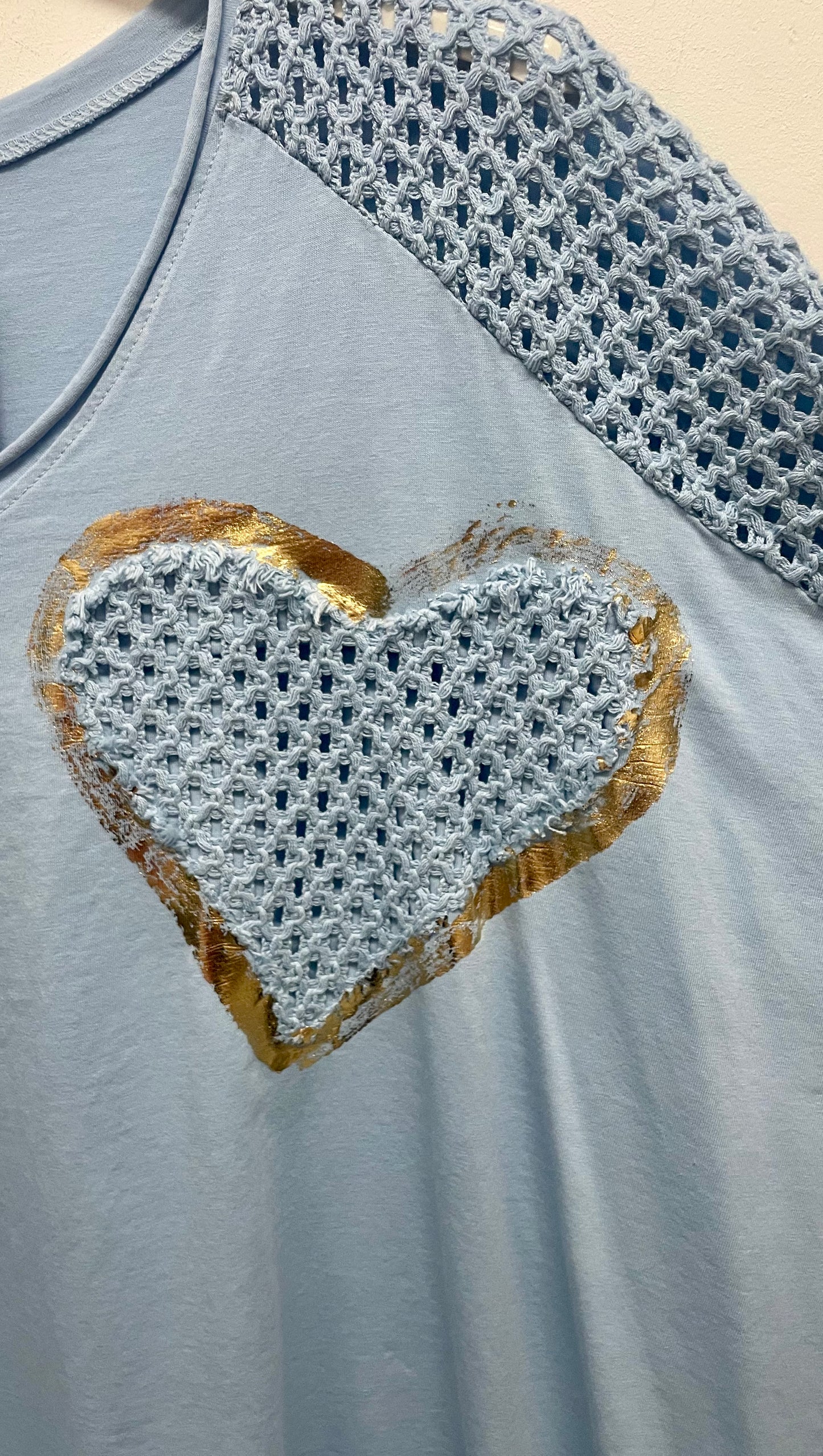 Shirt HEART 🩵💛🩷🤍