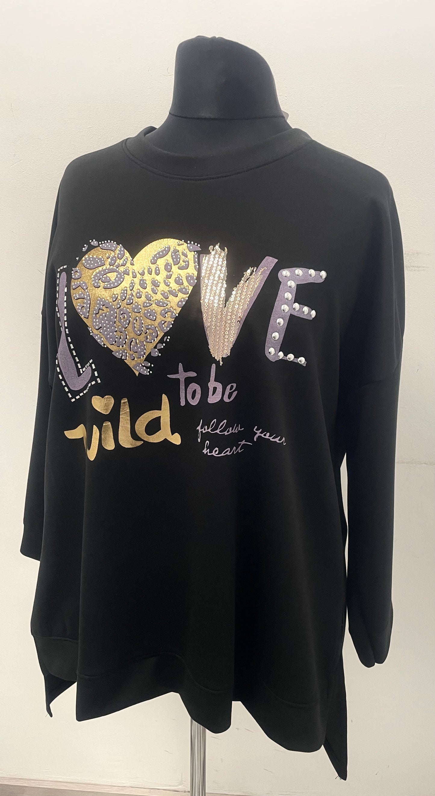 Sweatshirt „Love to be Wild“