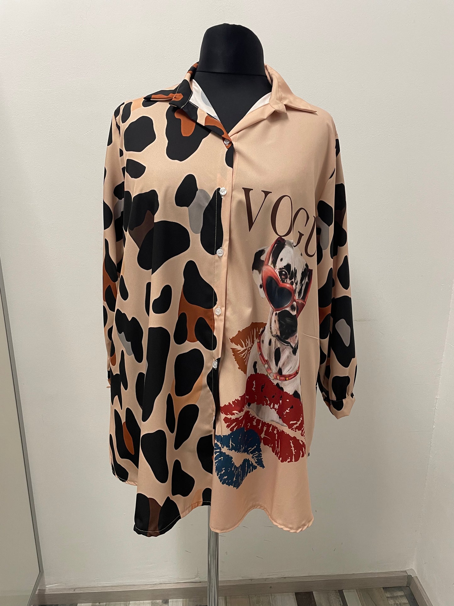 Bluse Animalprint