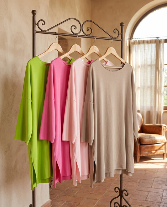 Plus Size Tunika im Oversize-Schnitt