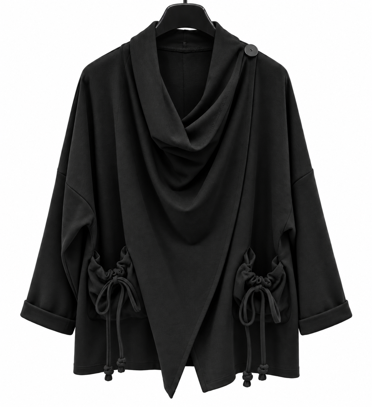Plus Size Jacke „Charlotte“ mit Wasserfallkragen