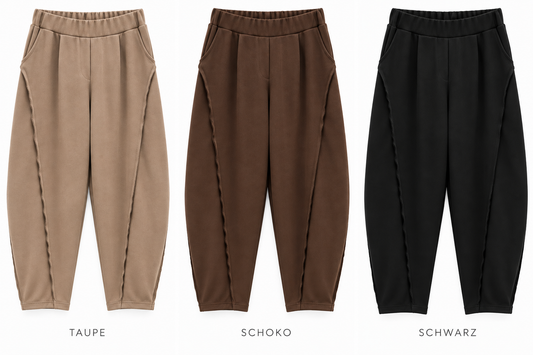 Plus Size Hose „Charlotte“ mit markanter Naht