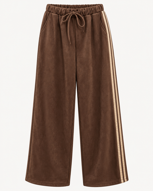 Velours-Hose „Fluida“