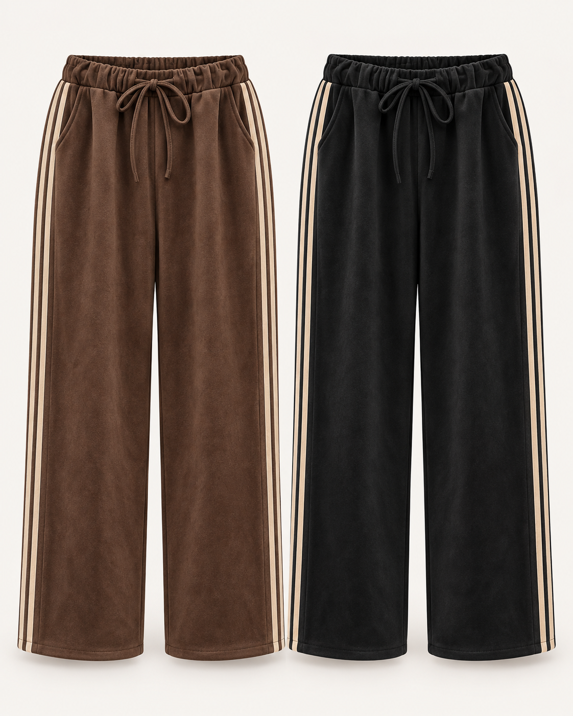 Velours-Hose „Fluida“