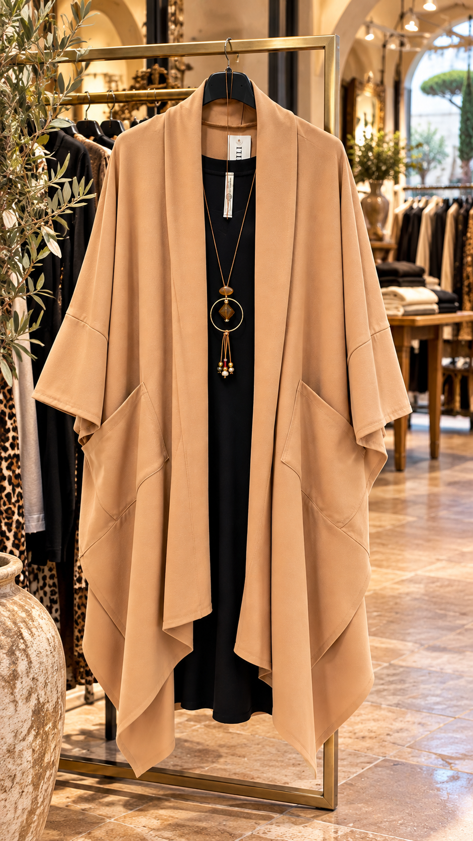 Plus Size Cape Avvolgente – Punto Milano 🇮🇹