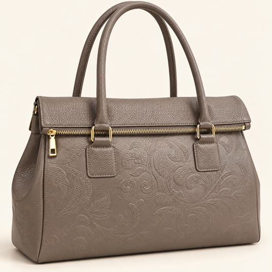 Ledertasche „Fiorella“ – Echtleder Made in Italy 🇮🇹