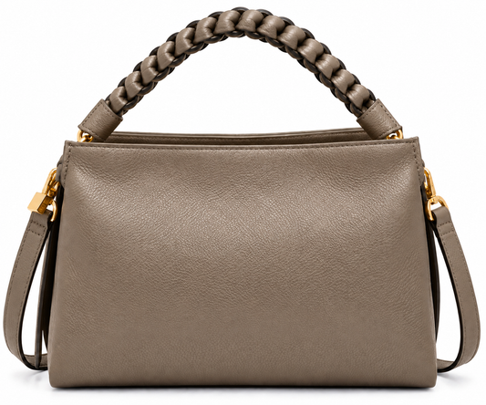 Ledertasche „Treccia“ – 100 % Echtleder Made in Italy 🇮🇹